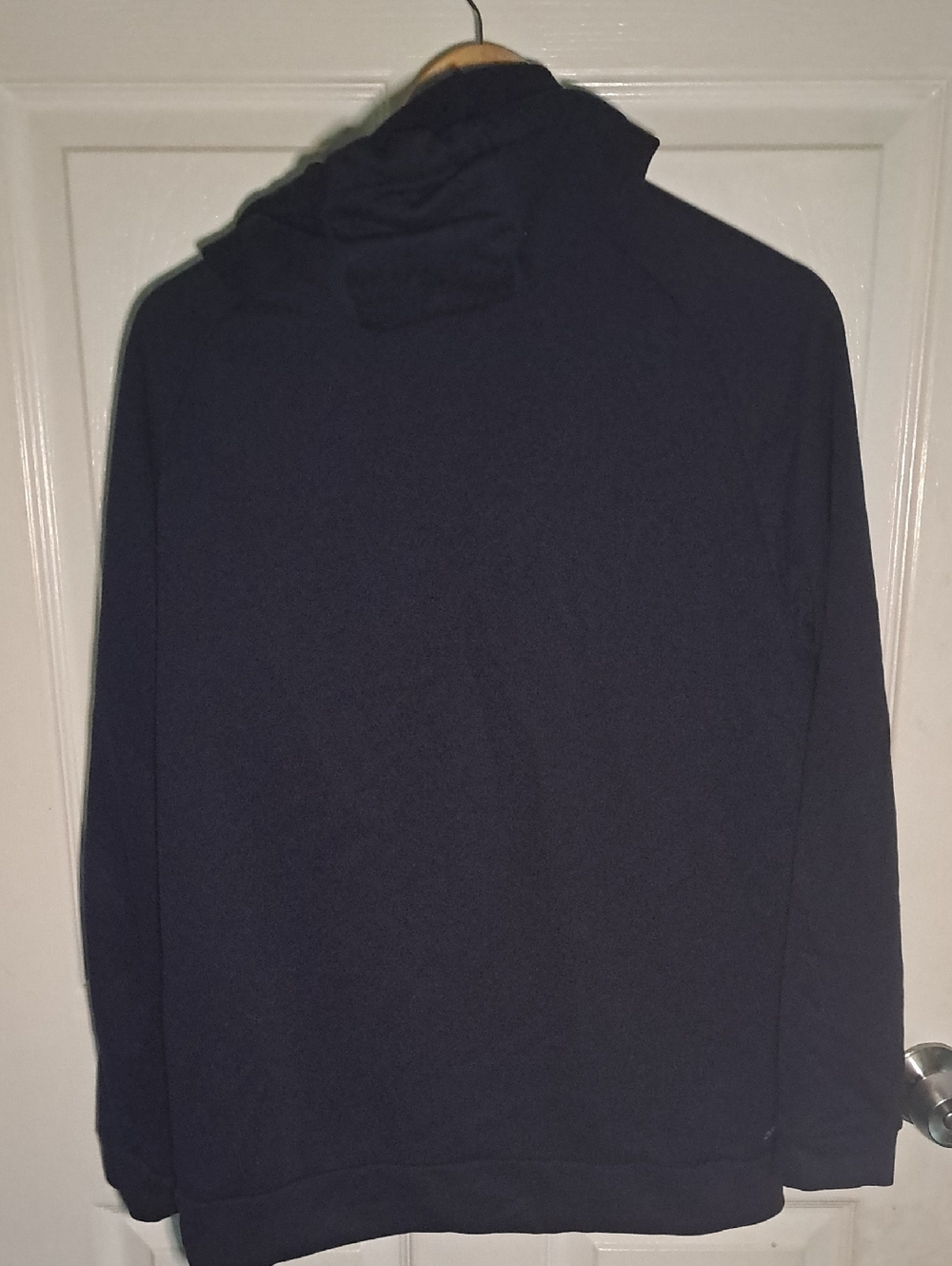 Nike Black Full-Zip Hoodie with White Swoosh - Picture 5 of 5